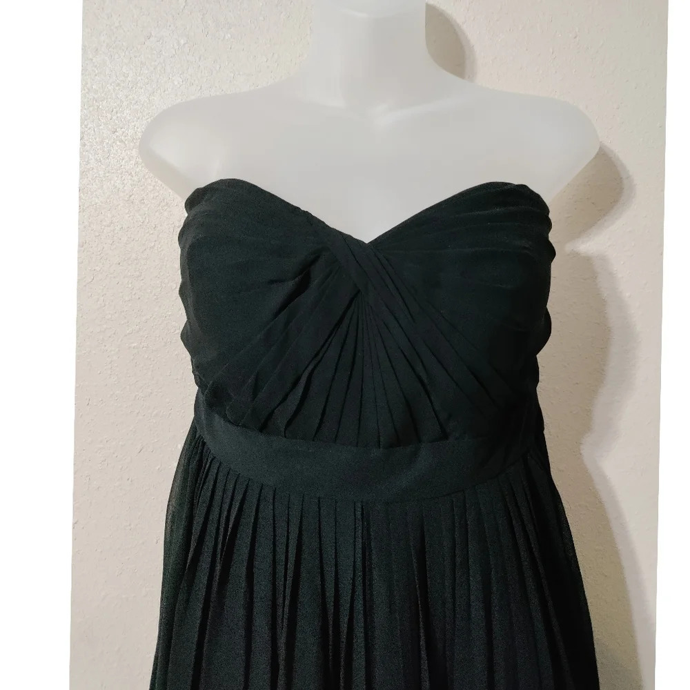 Jenny Yoo Aidan Convertible Black Bridesmaid Dress Size 10 - Picture 4 of 10